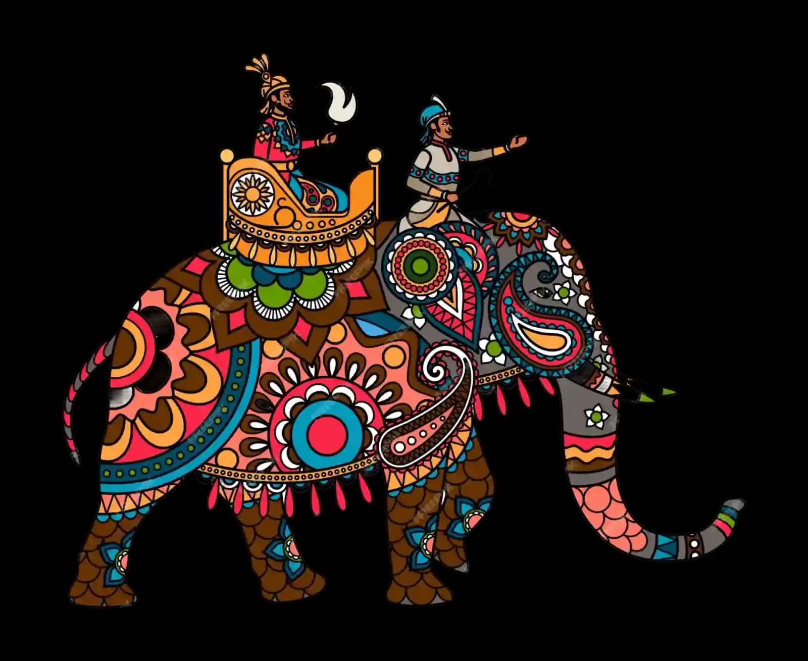 Rajasthan elephant decoration